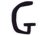 G Alphabet Sticker