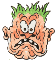Angry Funny Face Sticker by Arius Ziaee