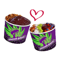 AmazonPowerAcai breakfast acai acai bowl smoothie bowl Sticker