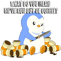 Angry Over It Sticker by Pudgy Penguins