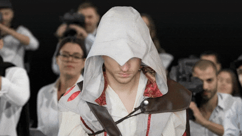 Assassins Creed Smirk GIF