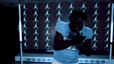 North Carolina Football GIF by UNC Tar Heels