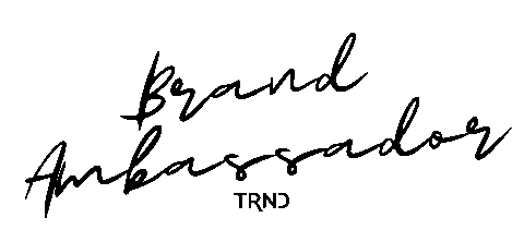 TRNDBTY giphyupload ba brand ambassador trnd Sticker