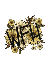 Work From Home Sticker
