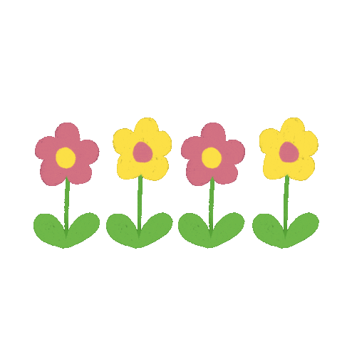 rusydinat giphyupload dance pink flower Sticker