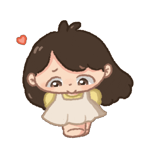 I Love You Hearts Sticker by Cosytales