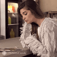 Schitts Creek Eye Roll GIF by CBC