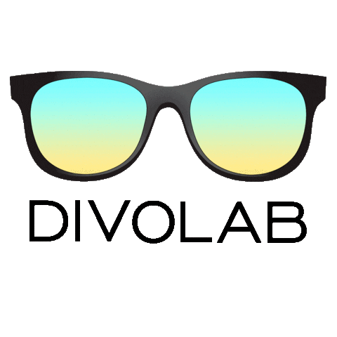 DIVOLAB giphyupload glasses photobooth props Sticker