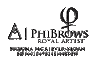 Shauna Mckeever Sloan Sticker by Phibrows Academy London