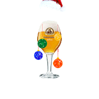 Christmas Beer Sticker by Bayerische Staatsbrauerei Weihenstephan