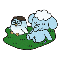 힐링 Sticker by imaginecne