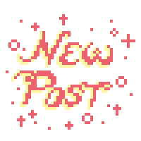 Vinylesque new new post post sparkles Sticker