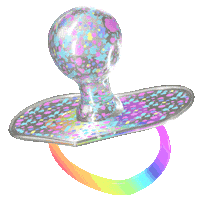 3D Baby Sticker by Simon Falk