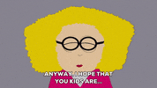 hair talking GIF by South Park 