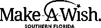 makeawishsfla logo black star florida Sticker