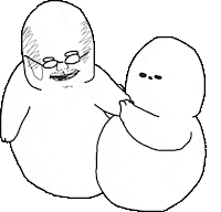 fattyho test fail caught exam Sticker