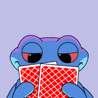 Bluffing Card Game GIF by Snek