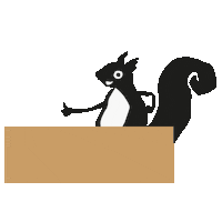 Noottest Sticker by de Notenshop