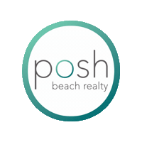 Posh30A Sticker by Posh Beach Realty & Rentals