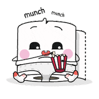 Movie Food Sticker by Paper Poo