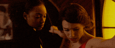 kissing allison williams GIF by Box Office Buz
