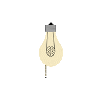 jackjohnbrown light idea brain aha Sticker