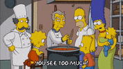 homer simpson cooking GIF