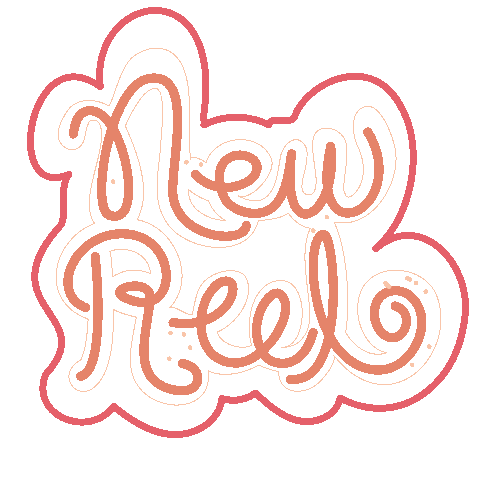 Typography Calligraphy Sticker