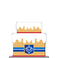 Celebrate Birthday Cake Sticker by DePaulU