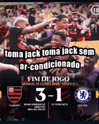 Flamengo 3 Vs 1 Chelsea GIF