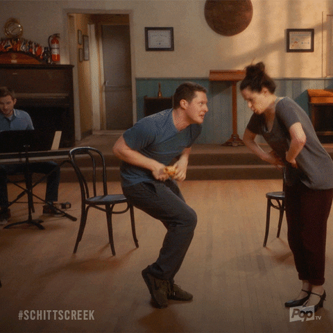 Pop Tv Dancing GIF by Schitt's Creek