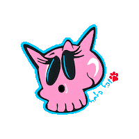Bekakat cat kat beka beka kat Sticker