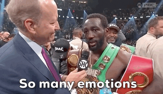 I Could Cry Mixed Emotions GIF by SHOWTIME Sports