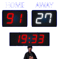 27 Away Sticker