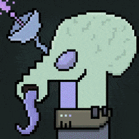 UnicornsNft_MOU psychedelic nft alien unicorn GIF