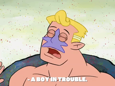 season 8 mermaid man begins GIF by SpongeBob SquarePants