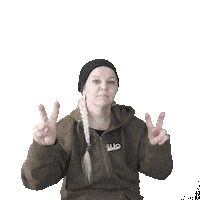 Peace Babara Sticker by Oeklo