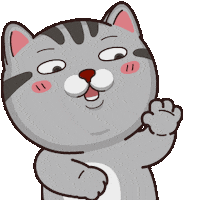 Happy Cat Sticker by VITA VITA ‧ 塔仔不正經