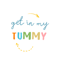 Hungry Lets Eat Sticker