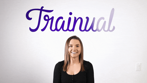 trainual giphyupload celebrate confetti rachel GIF