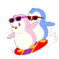 Happy I Love You Sticker by Pudgy Penguins