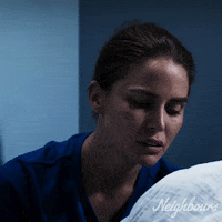 Sad Elly Conway GIF by Neighbours (Official TV Show account)