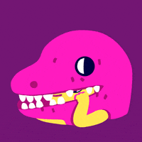 dinosaur hello GIF by JAVI CARRASCO