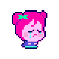 Sad Oh No Sticker