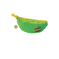 bananagramsinc green kid words banana Sticker