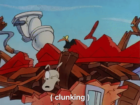 rockos modern life nicksplat GIF
