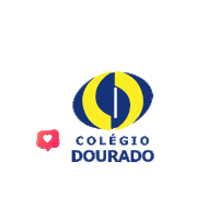 colegiodourado like coracao colegiodourado colegio dourado Sticker