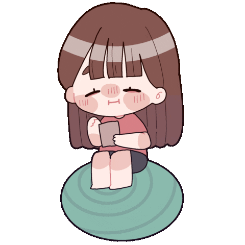 Eating Sticker