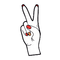 Tribeology peace peaceout tribeology Sticker