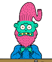 Scared Cartoon Sticker by Augenblick Studios